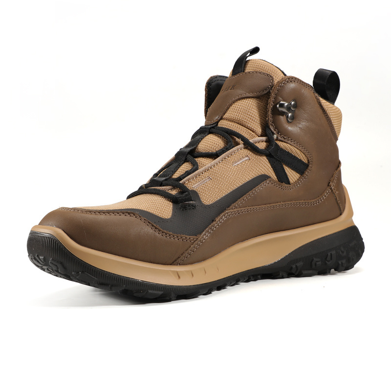 High Top Leather Shoes Men Lux - đánh giá và giá Streetwear Outdoor Brand