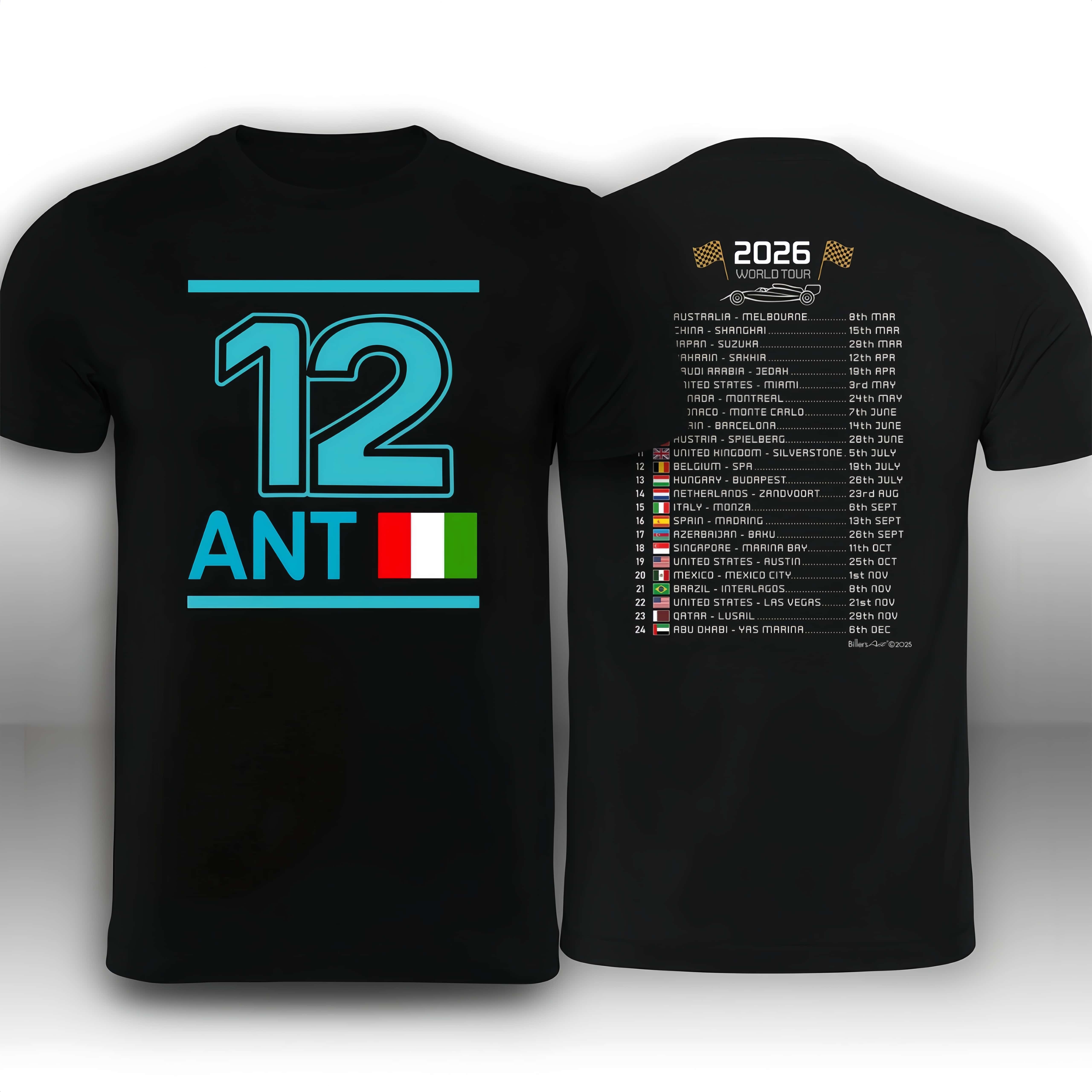 Kimi Antonelli #12 Team Brand  - đánh giá và giá Streetwear Brands 2026