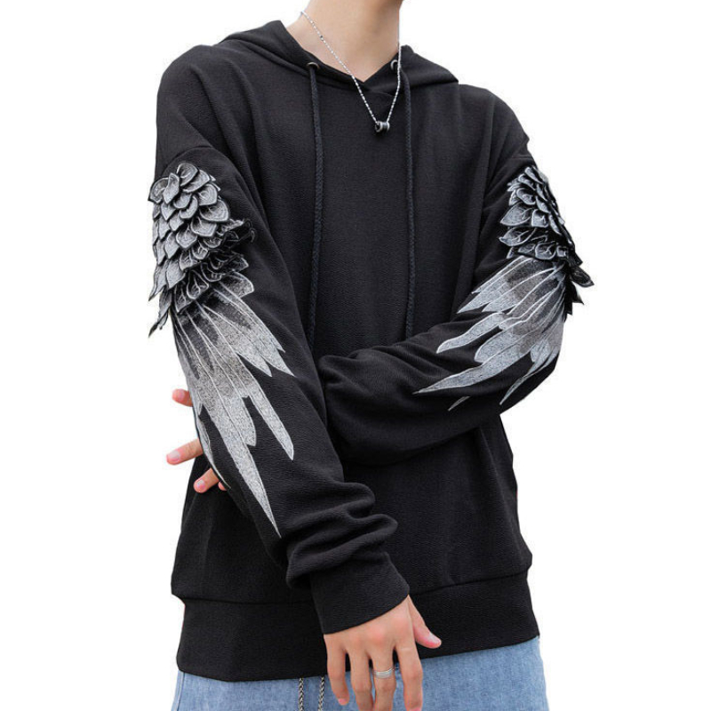Sweatshirt for Men Hooded Embr - đánh giá và giá Streetwear Outdoor Brand