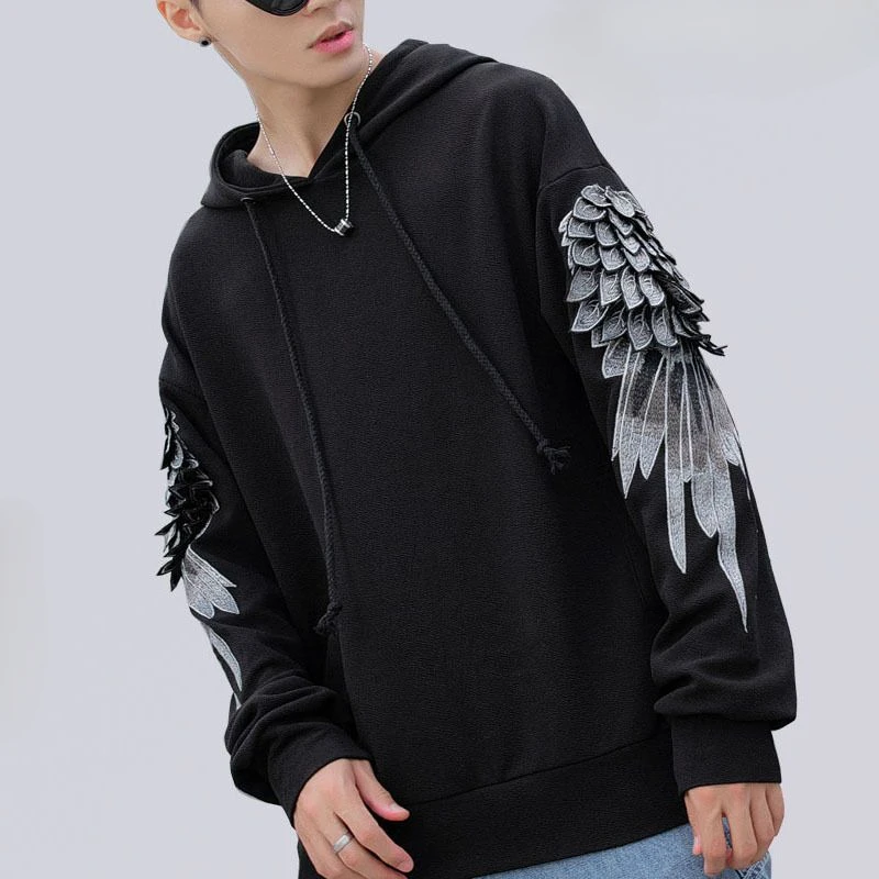 Sweatshirt for Men Hooded Embr - đánh giá và giá Streetwear Outdoor Brand