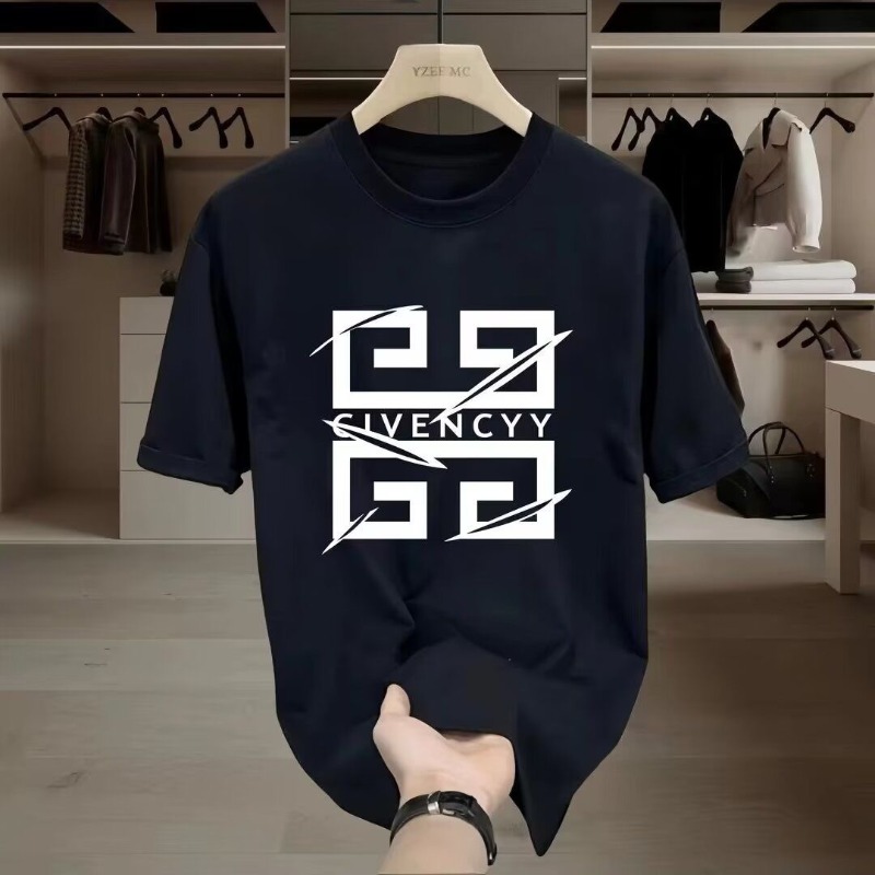 2026Men's GIVENCY Brand Logo P - đánh giá và giá Streetwear Brand Tees